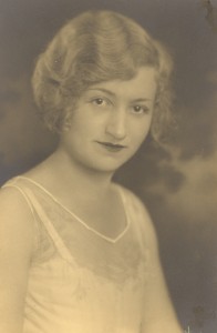 Leah  Broida, possibly circa1930?