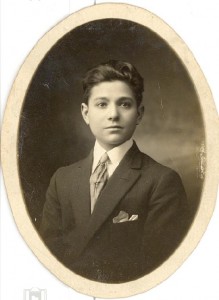 Harold Broida as a young man.