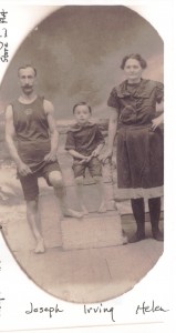 From left: Joseph Cooper, son Irving I. Cooper, wife Helen (Cooper) Cooper.