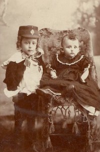 Herman (left) and Mary Green, c. 1896.