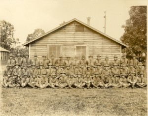 Reserve Officers Training Corps, Senior Division, Advanced Medical Course class picture. Taken in Ft. Snelling, Minnesota during the course which ran 14 Jun 1923 to 25 July 1923.