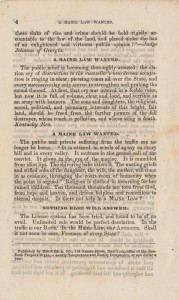 A Maine Law Wanted, c1852, Page 4 [click to enlarge]