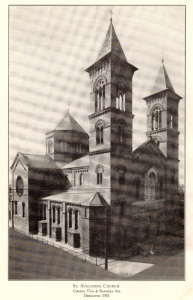 St. Augustine Roman Catholic Church, Lawrenceville, PA. Dedicated in 1901.