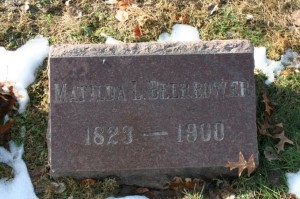 Matilda L. (MacElvey) Beerbower-Headstone. Posted with permission of photographer.