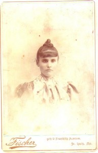 Sarah Green Golomb, possibly c1895.