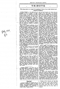 1938 Broida Reunion News, page 3. (Click to enlarge.)