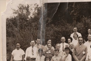 Fourth Annual Broida Family Reunion, July 11, 1937. Youngstown, Ohio. #1