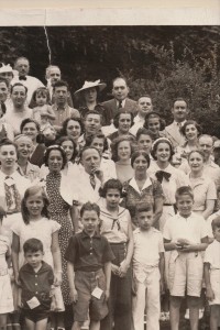 Fourth Annual Broida Family Reunion, July 11, 1937. Youngstown, Ohio. #9B