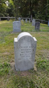 Catharina Mull Widener- Replaced Tombstone in English. Weidner Robinson Cemetery, Newton, Catawba County, North Carolina.