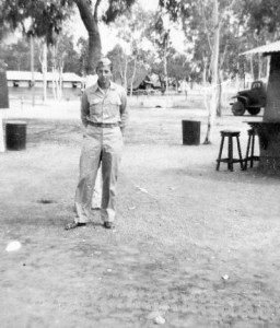 Edward A. McMurray, Jr., in South Pacific or Australia, c1944.