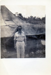 Possibly Edward A. McMurray, Jr., in South Pacific or Australia, c1944.