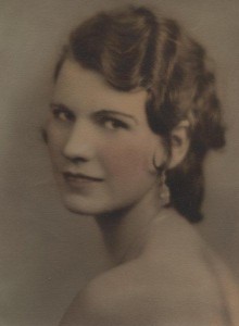 Mildred M. (Paul) Aiken Jan 1932.  (Click to enlarge.)