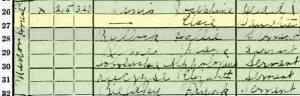 1920 US Federal Census for Elsie Janis (Beerbower)