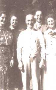 Joseph Cooper and His Children, from left: Ann, Rose, Irving, and Loretta, with Joseph in front center