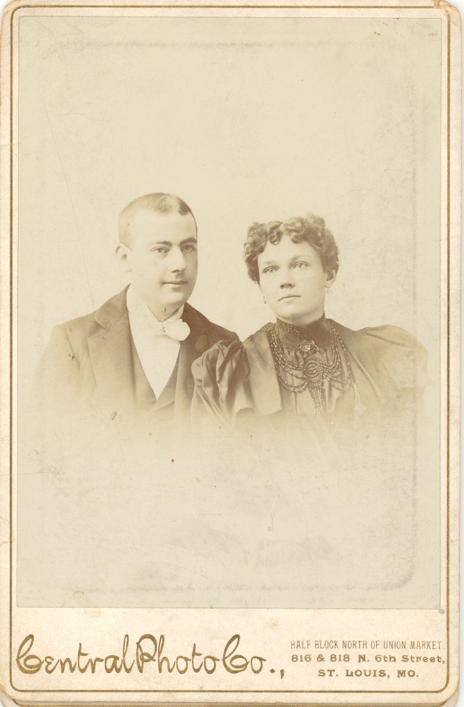 John Andrew BRANDENBERGER and his wife Christina FUNKE, c1854?