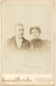 John Brandenberger and Christina Funke, married 1854. Great-great grandparents of Robert Eugene Lee.