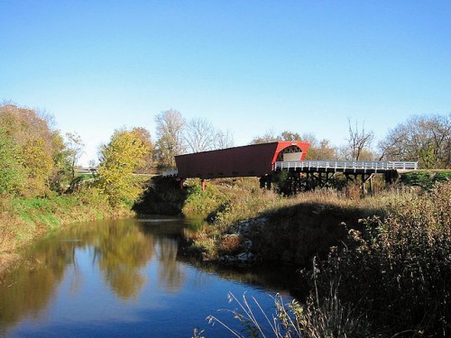 Roseman Covered bridge, Madison County, Iowa.