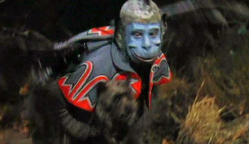 Buster Brodie as a 'winged monkey' in the 1939 film, "The Wizard of Oz."