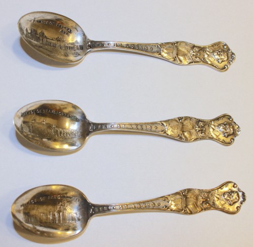 1904 Louisiana Exposition Souvenir- Spoons