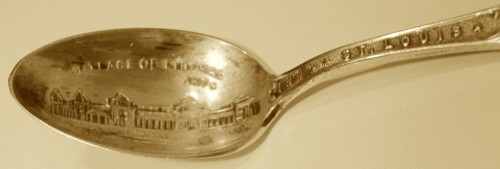 1904 Louisiana Exposition Souvenir- Spoons- Palace of Liberal Arts