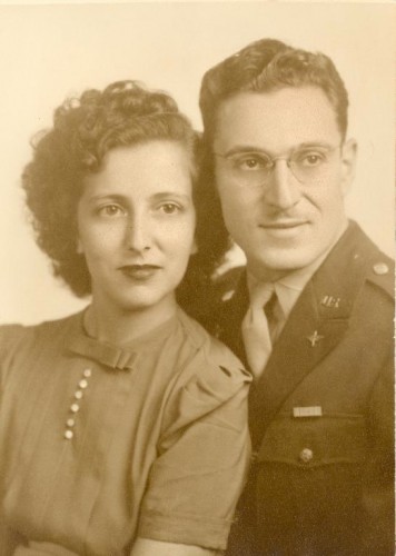 Ray and Jerry (Gerald) Broida,probably mid-1940s. Family photo.