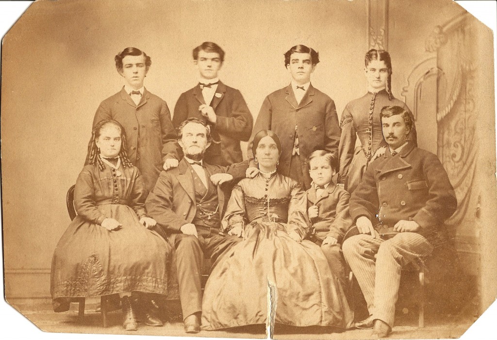 Springsteen Family Portrait, circa 1863?