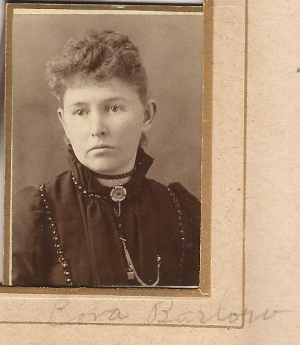 Cora Barlow from the Lloyd Roberts Family Photo Collection.