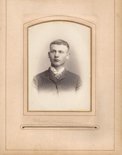 Ulysses Hendrickson from the Lloyd Roberts Family Photo Collection.