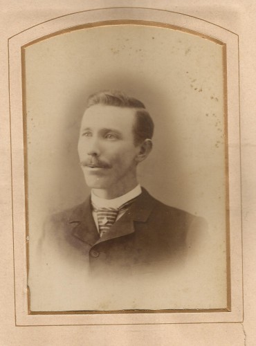 Issac H Roberts, c1893, from the William Roberts Family Photo Album.