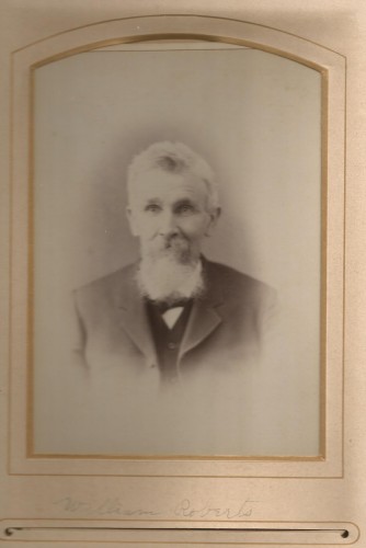 William Roberts (1827-1891), from a Roberts Family Photo Album.