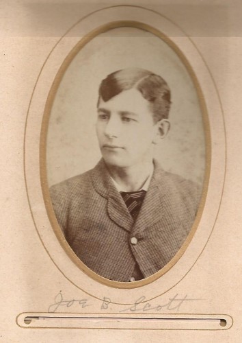 Joe B Scott, from the William Roberts Family Photo Collection.