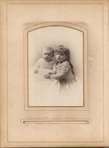 Mignon & Ruth White, from the William Roberts Family Photo Collection.