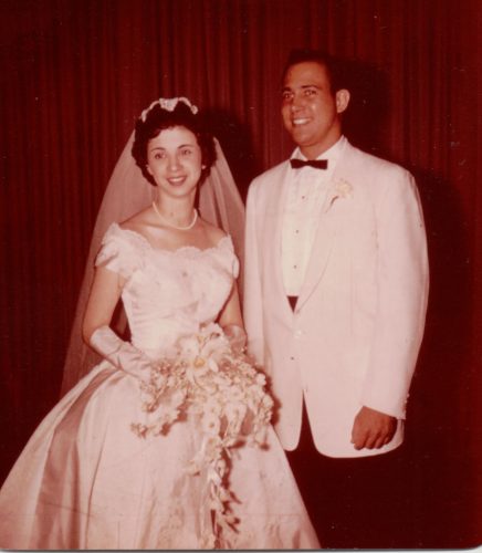 Harold Reuben Ribakow and bride, Summer, 1959.